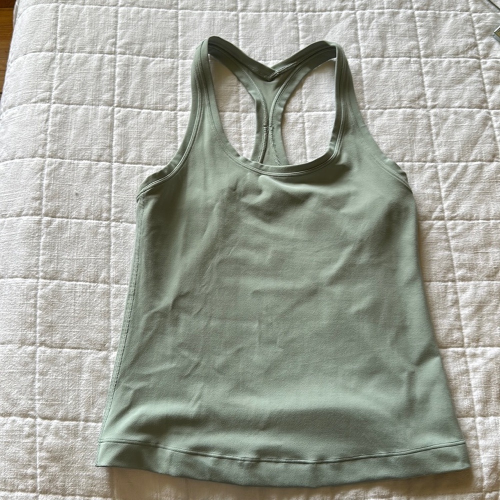 Lululemon Racerback Short Nulu Tank Top
